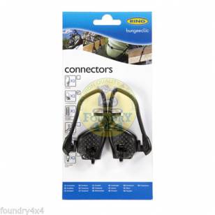 Ring Bungee Clic Securing Strap Tie Down Locking Hooks